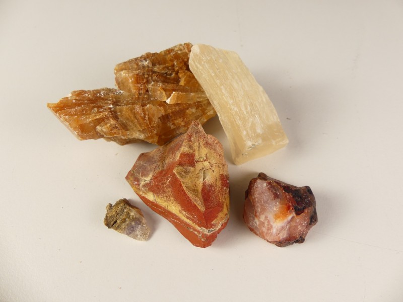 Lot mineralen, stenen