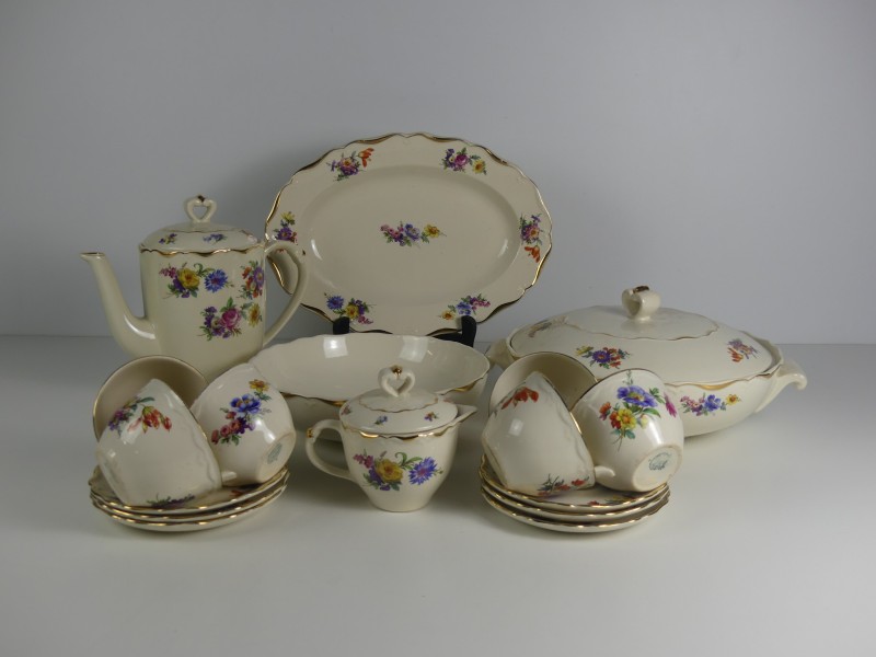 Vintage servies Boch La Louviere in België