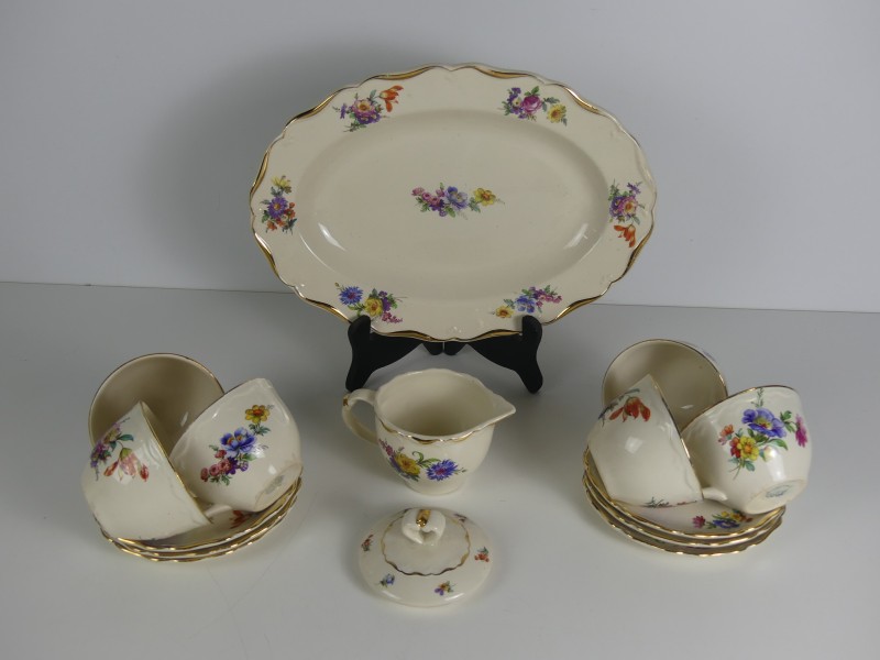 Vintage servies Boch La Louviere in België