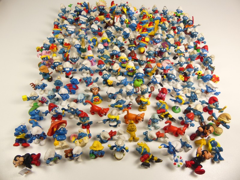 Lot Smurfen Schleich