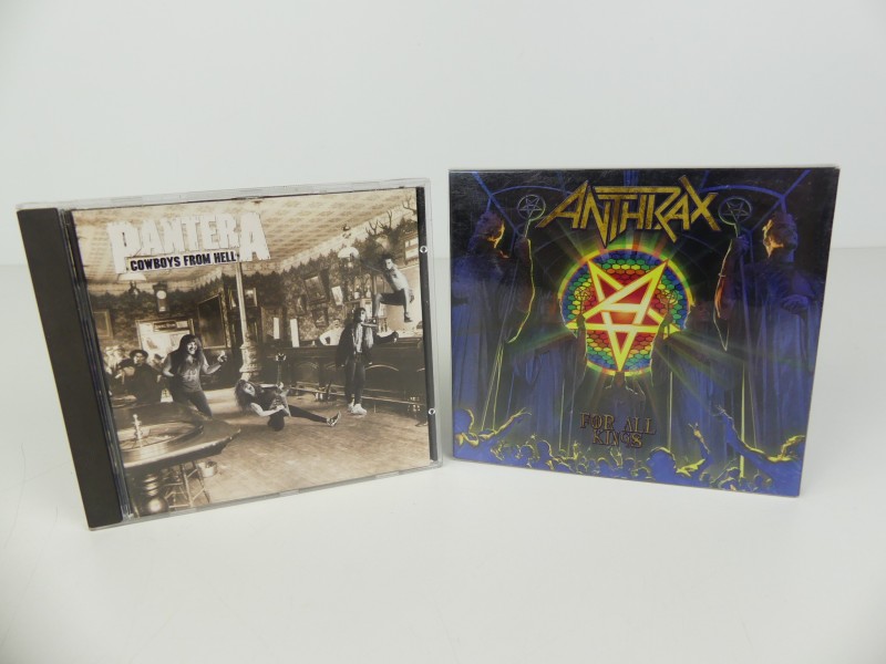 Lot metal CD's