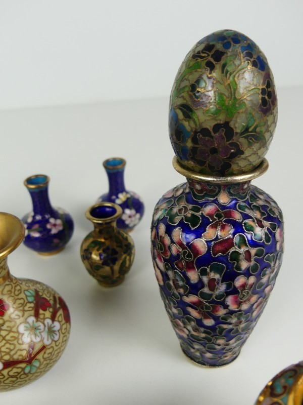 Cloisonné werk - kleinoden