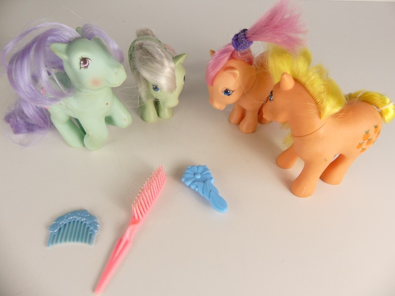 Vintage Lot popjes - My Little Pony