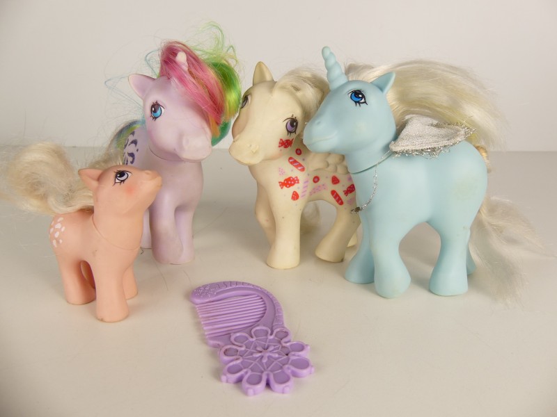 Vintage Lot popjes - My Little Pony