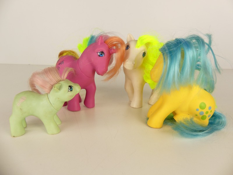 Vintage Lot popjes - My Little Pony