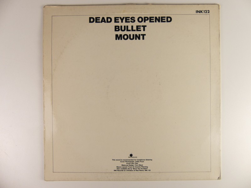 Severed Heads - Dead Eyes Open LP