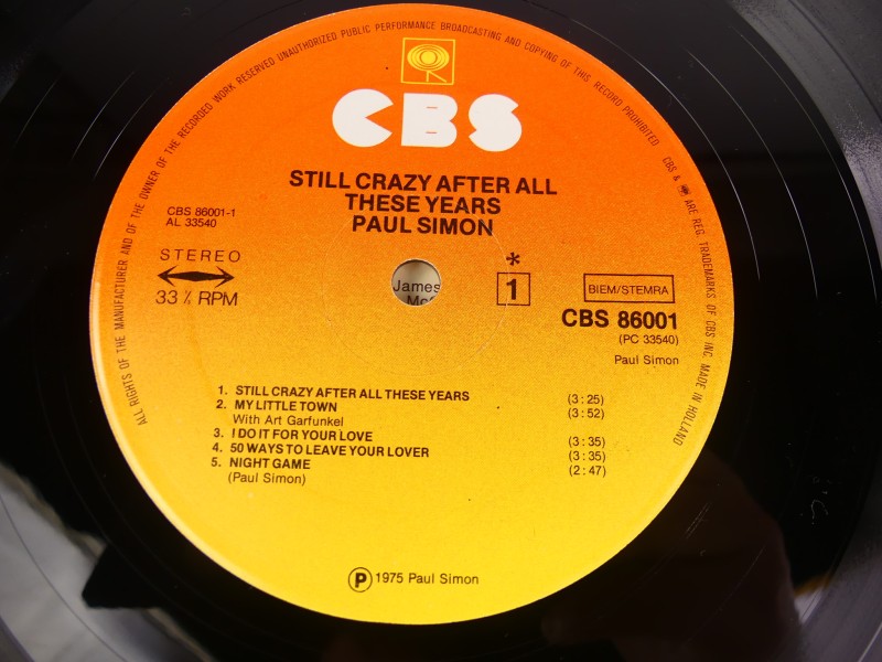 Paul Simon 2 LP - Still Crazy After All Those Years + Graceland