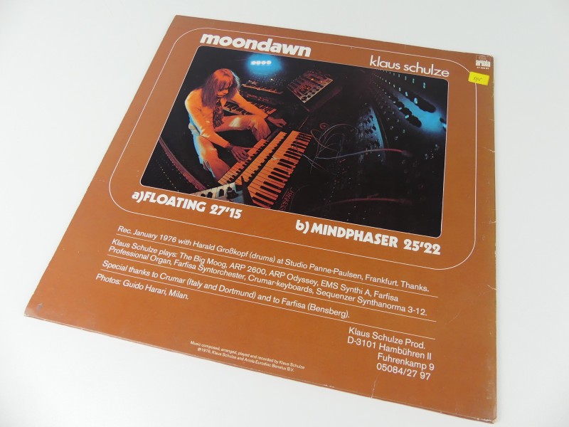 Klaus Schulze – Moondawn, Vinyl, LP