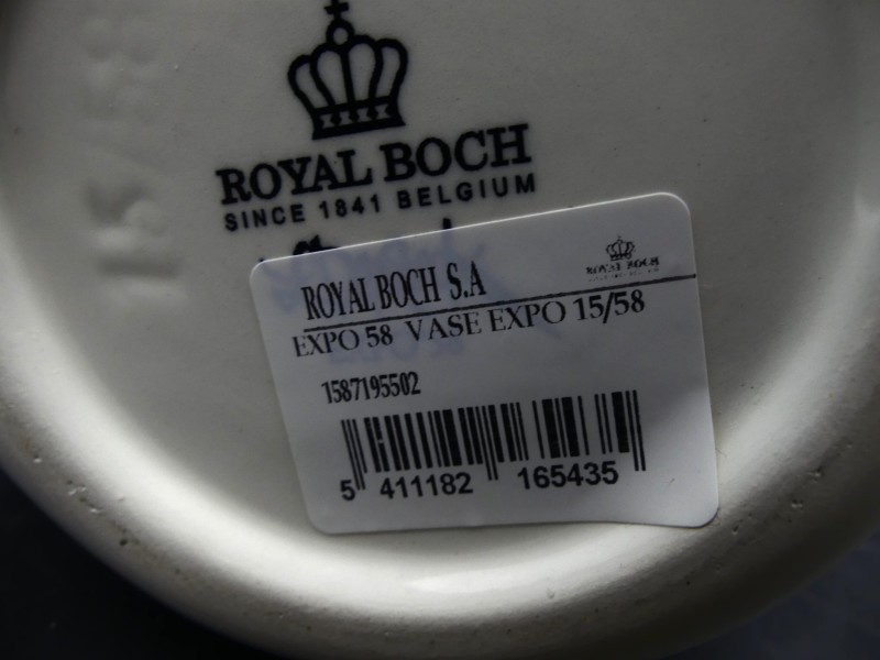 Royal Boch Vase - Expo 58 Brussels