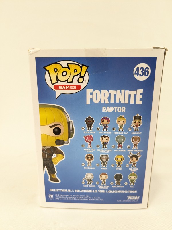 Funko Pop! Games Fortnite Raptor 436