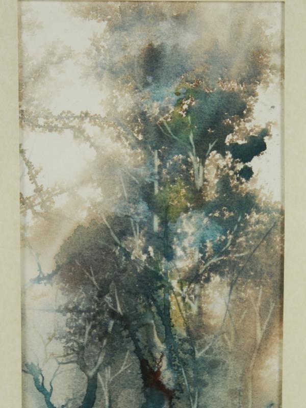 2 Aquarellen 'Emergence' - Pascal Pihen (°1961)