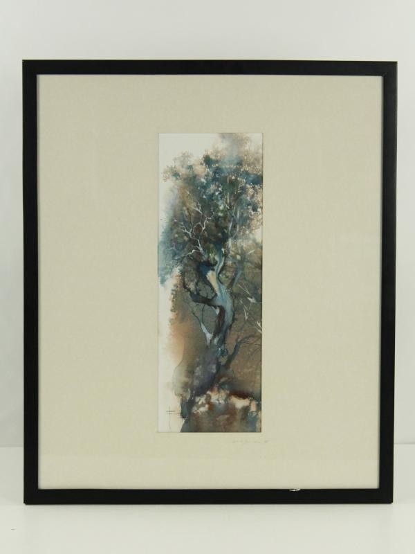 2 Aquarellen 'Emergence' - Pascal Pihen (°1961)