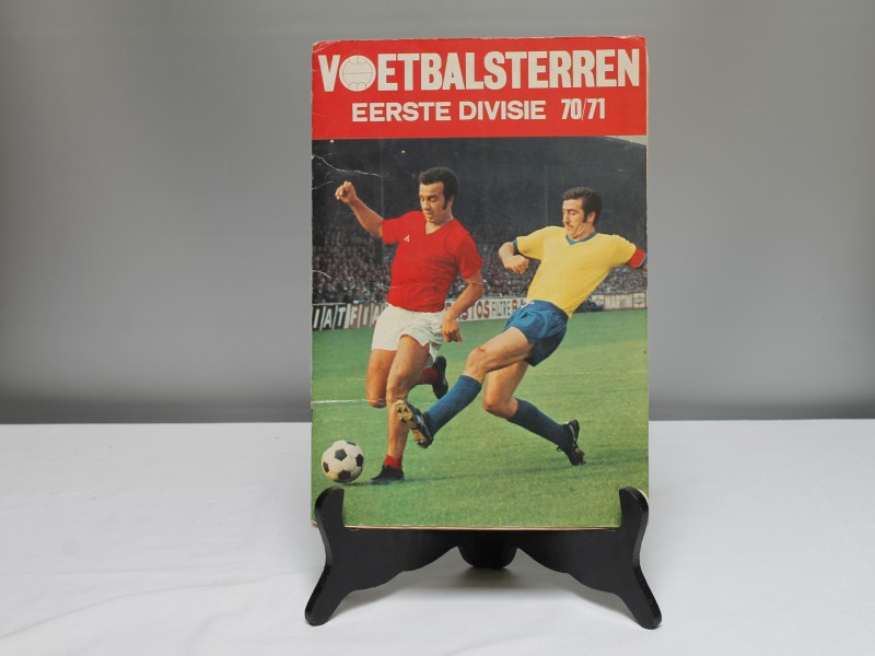 Verzamelalbum "Voetbalsterren Eerste Divisie 70/71 (Art. 970)