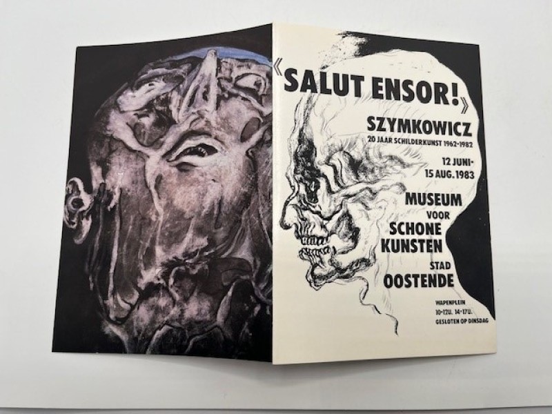 Gesigneerde kunstboeken: C. Szymkowicz en E. Schelstraete