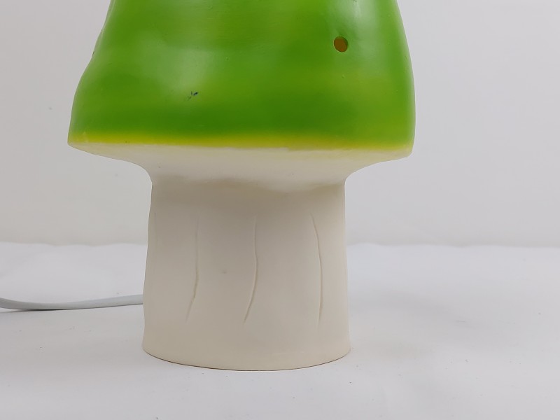 Groene heico paddestoel lamp