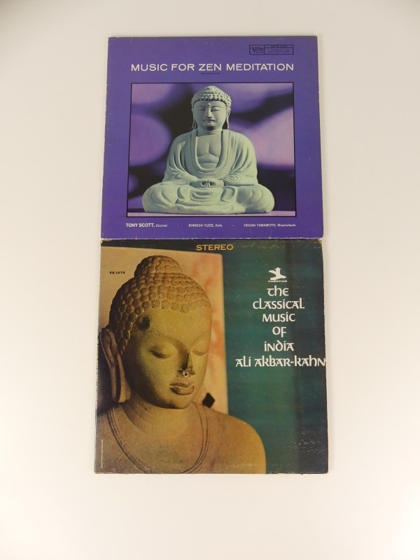 'The Classical Music Of India' en 'Music For Zen Meditation', Vinyl, LP