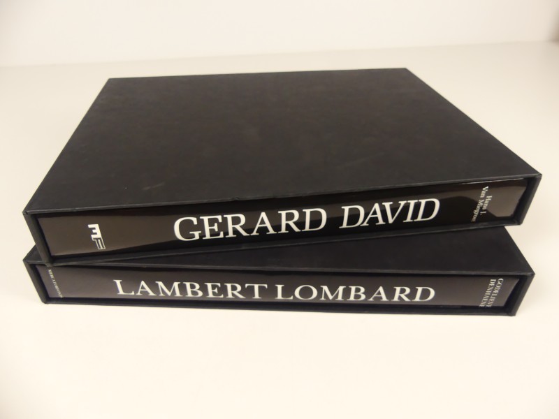 2x kunstboeken Gerard David - Lambert Lombard