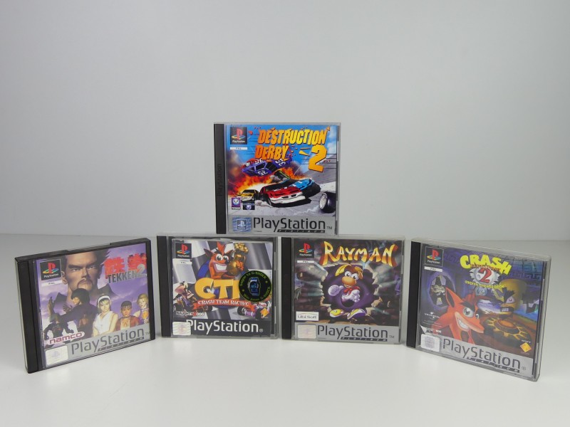 5 games voor de Playstation 1