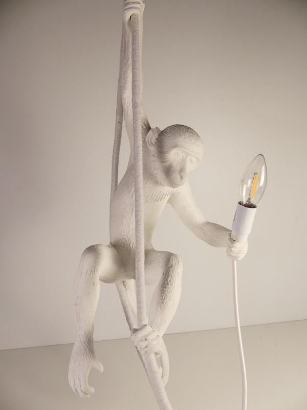 Seletti Monkey Hanglamp WIT