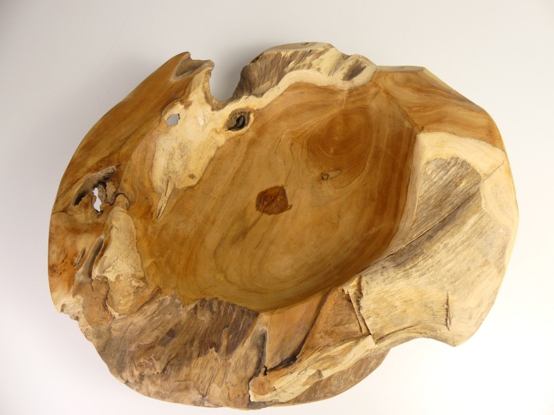 Grote Teak Schaal Handicraft