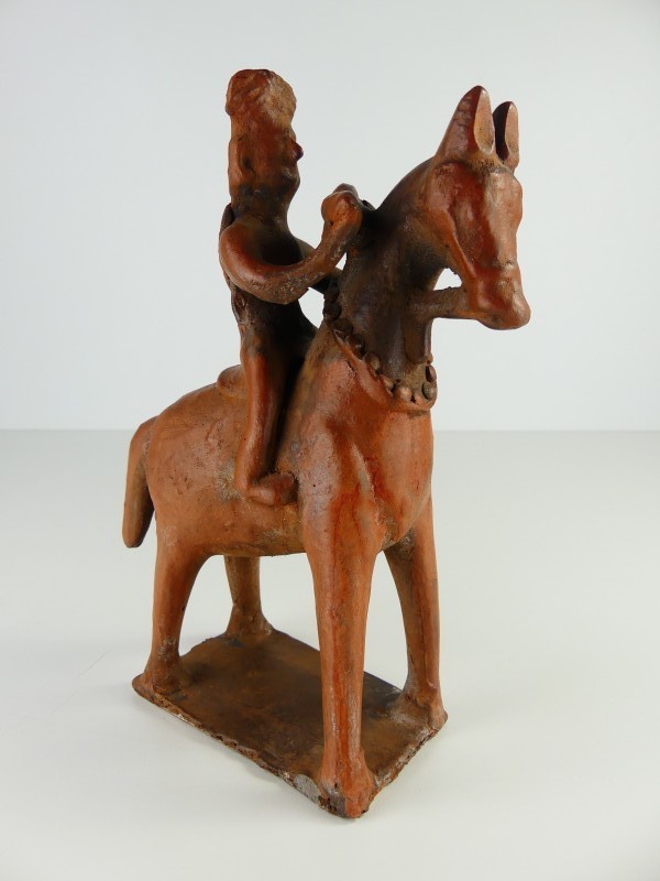 Iberisch terracotta volkskunst beeldje