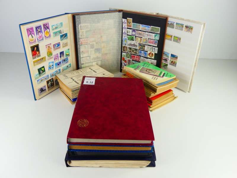 Filatelie - Vintage postzegelboeken+literatuur