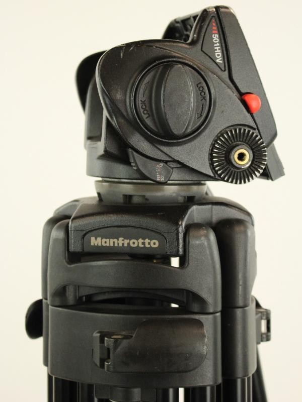 Manfrotto 546GBK Statief met 501HDV Statiefkop