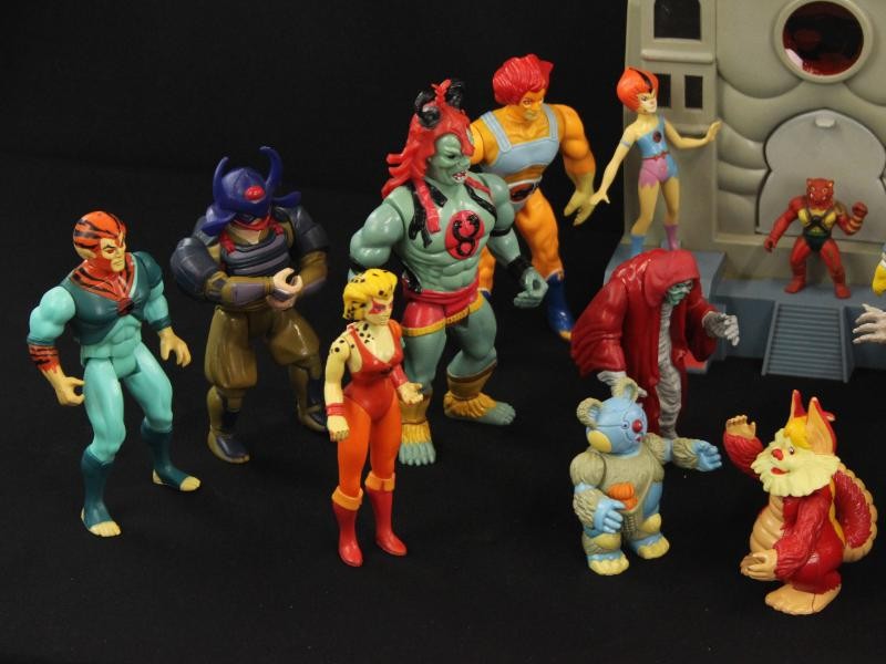 19  jaren 80 Thundercats figuren