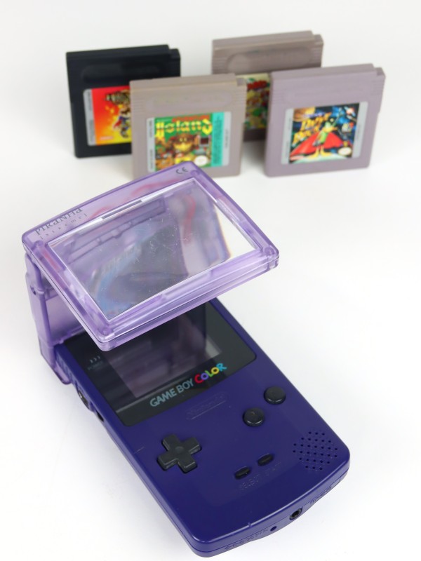 Nintendo Game Boy Color PAARS met Organizer