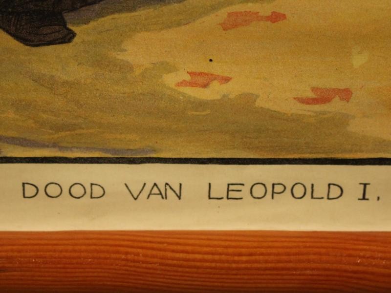 3 Historische educatieve schoolplaten van België