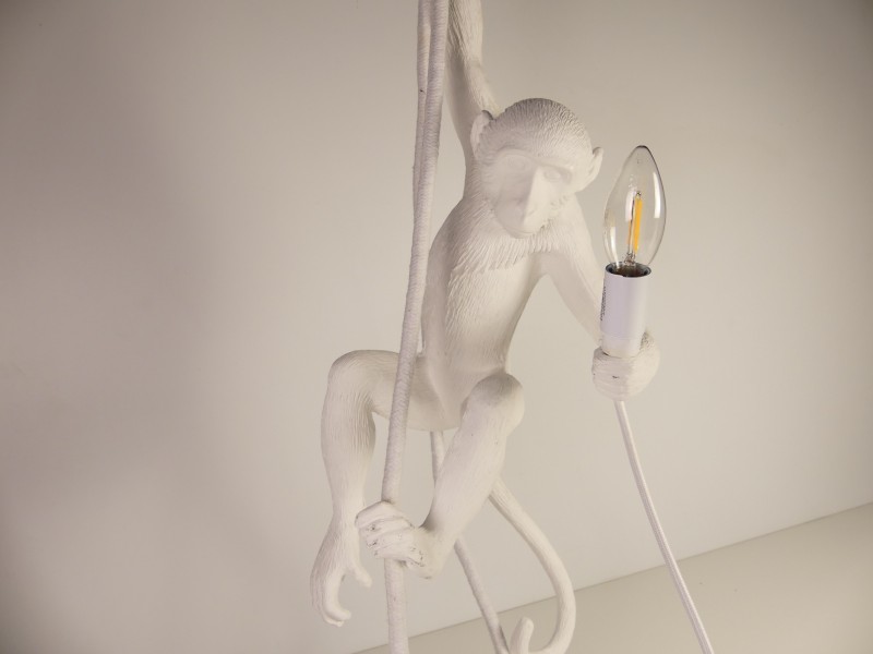 Seletti Monkey Hanglamp WIT