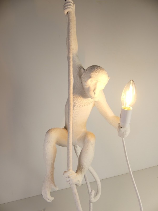 Seletti Monkey Hanglamp WIT