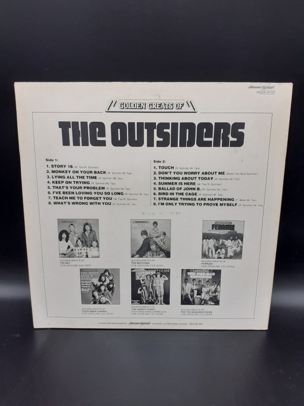 Golden greats of The Outsiders LP