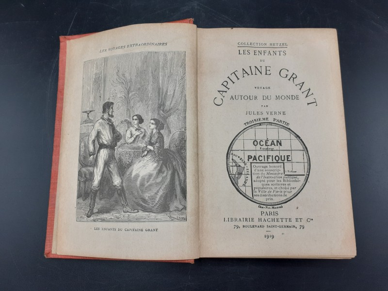 Vintage Jules Verne 1919 'Les Enfants du capitaine Grant