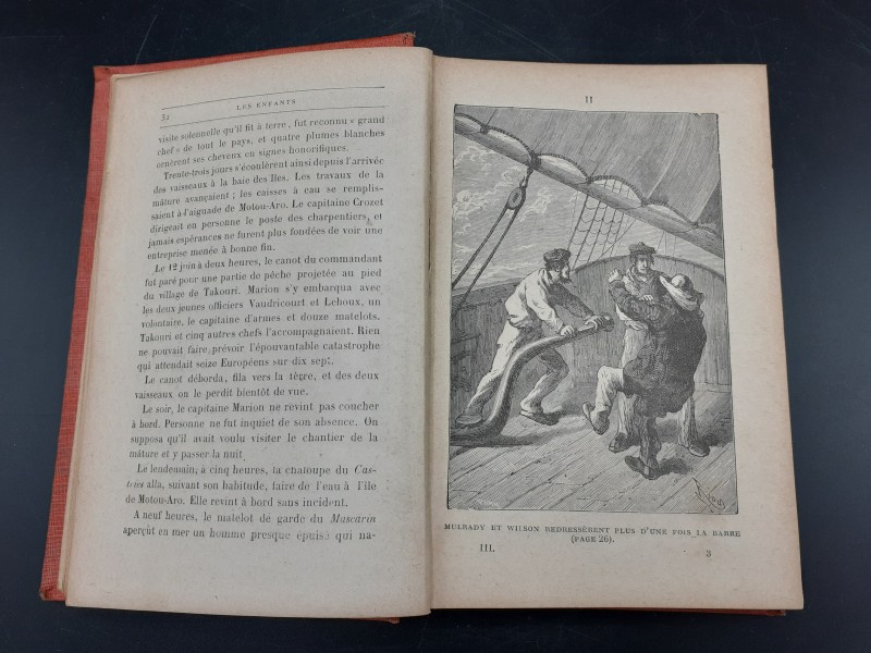 Vintage Jules Verne 1919 'Les Enfants du capitaine Grant