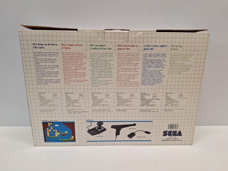 Vintage Sega Master System spelconsole