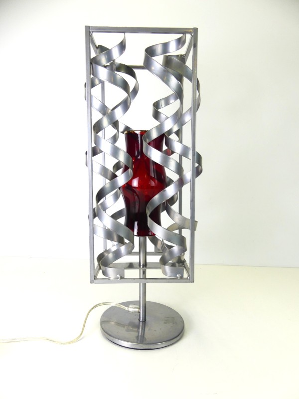 Aluminium Kinetic Sculpture - tafellamp A.M LUCE S.R.L Italy