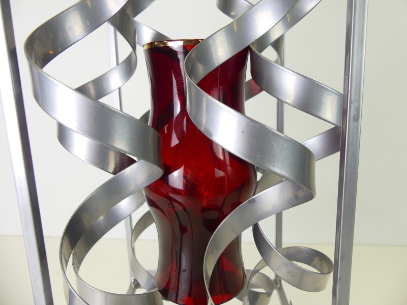 Aluminium Kinetic Sculpture - tafellamp A.M LUCE S.R.L Italy