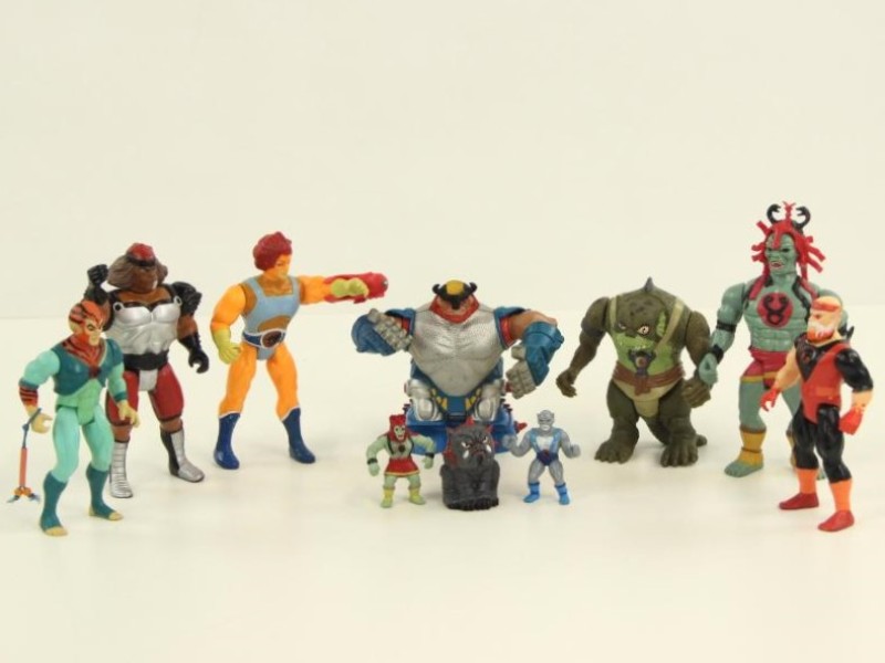 10 jaren 80 Thundercats figuren