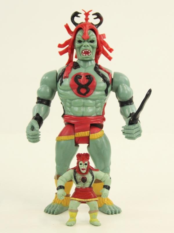 10 jaren 80 Thundercats figuren