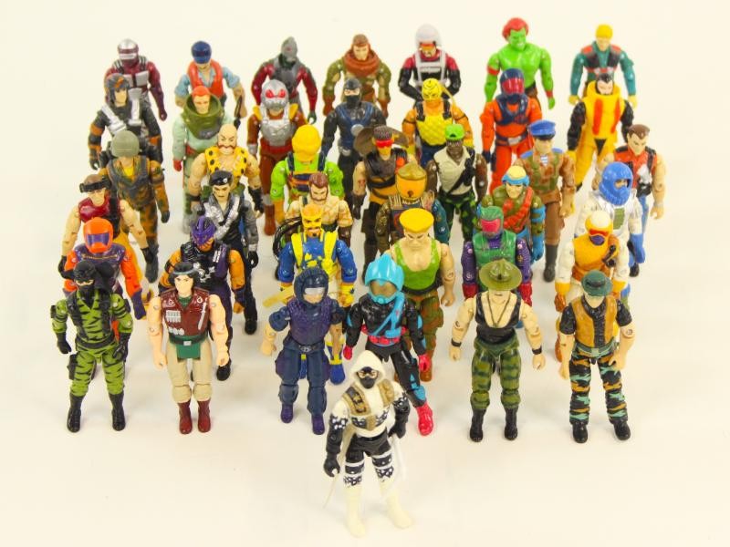 40  J.I. Joe actiefiguurtjes jaren 80-90