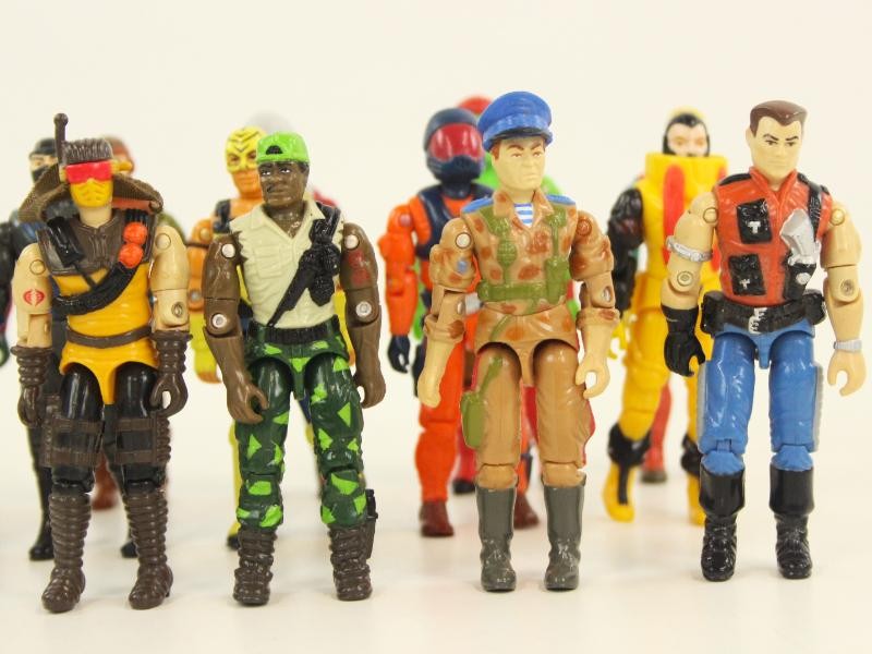 40  J.I. Joe actiefiguurtjes jaren 80-90