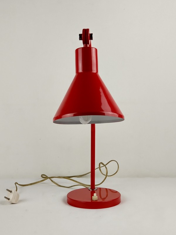 Bureaulamp rood