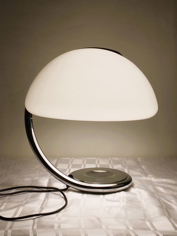 Italiaanse lamp van Elio Martinneli (Serpente)