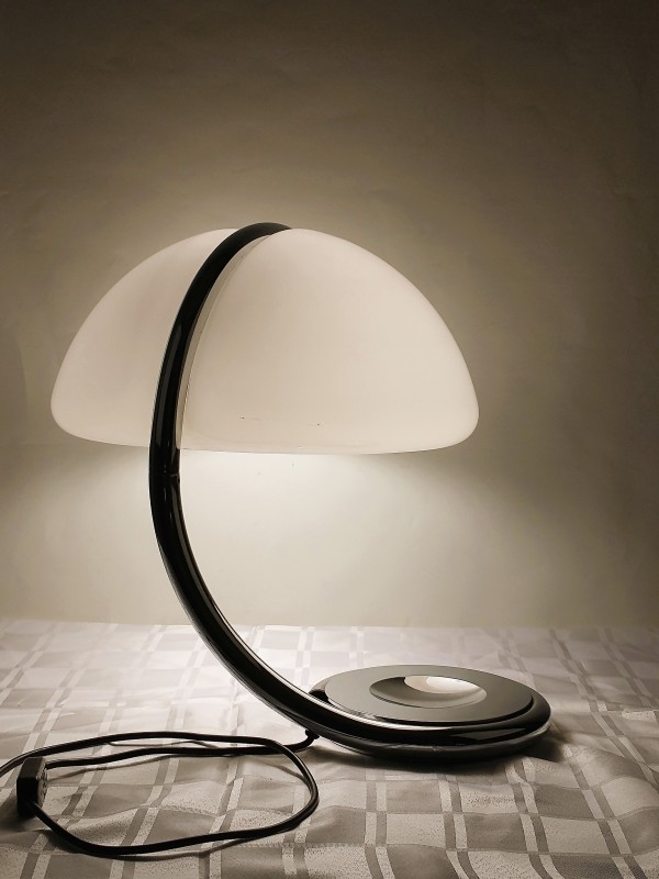 Italiaanse lamp van Elio Martinneli (Serpente)