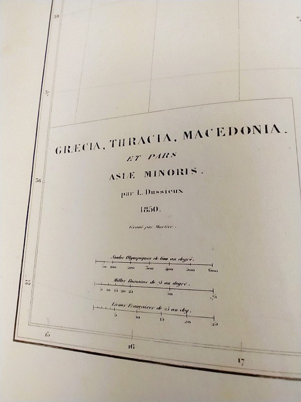 L. Dussieux geografische atlas 1860