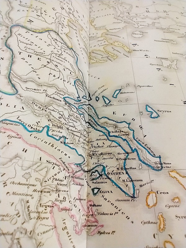 L. Dussieux geografische atlas 1860