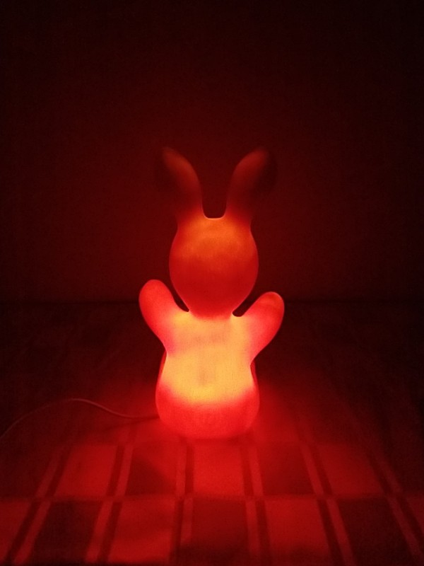 Good Night Light baby bunny orange - nachtlampje