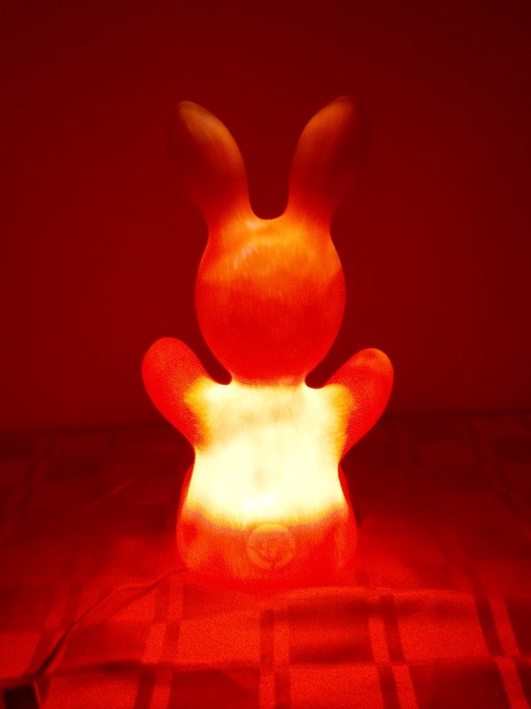 Good Night Light baby bunny orange - nachtlampje