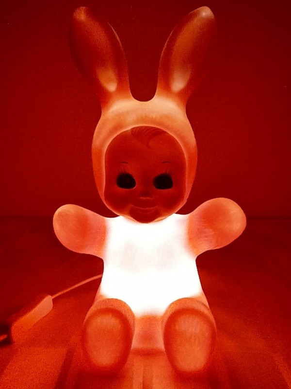 Good Night Light baby bunny orange - nachtlampje